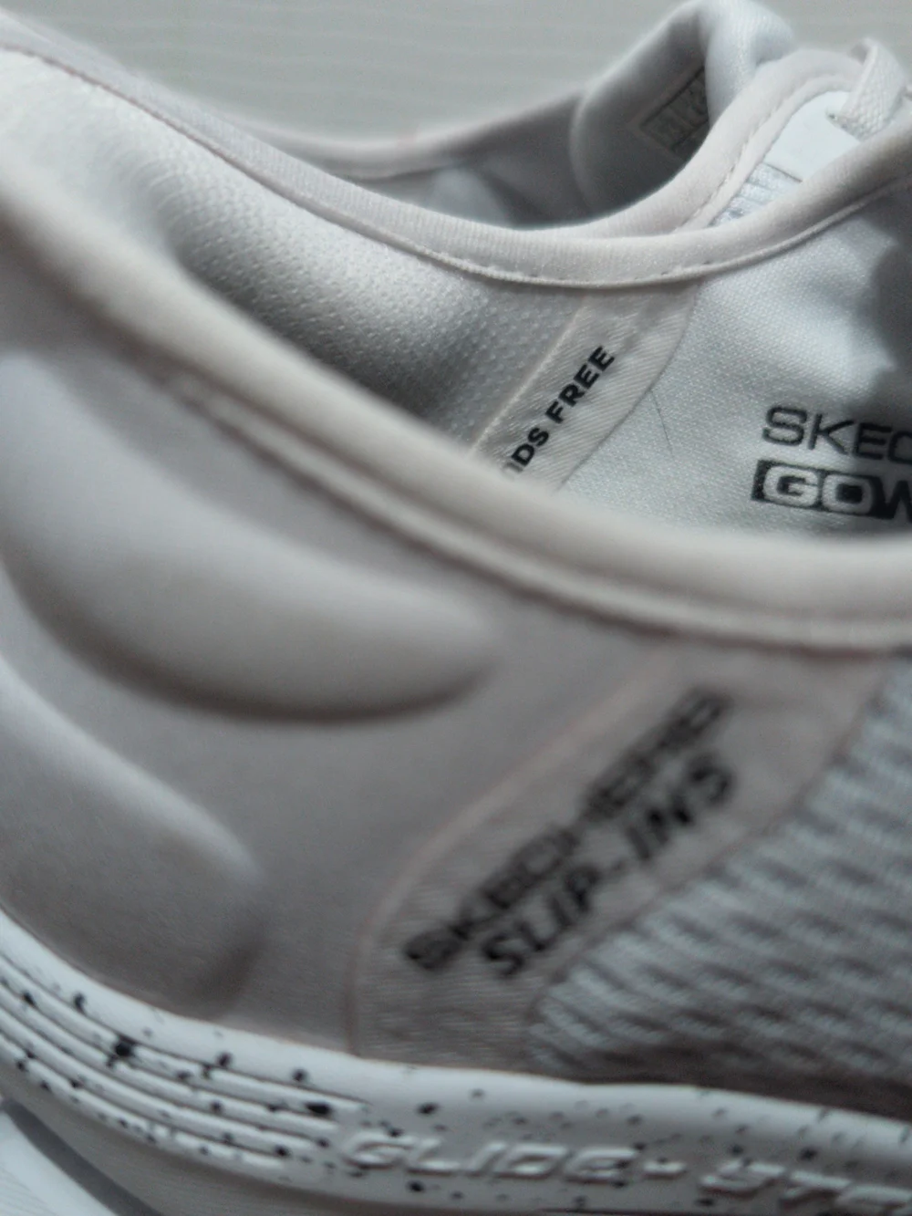 Skechers Women's Slip-Ins White Mesh Athletic Shoes